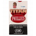 Charuto Phillies Titan Natural - caixa C/05